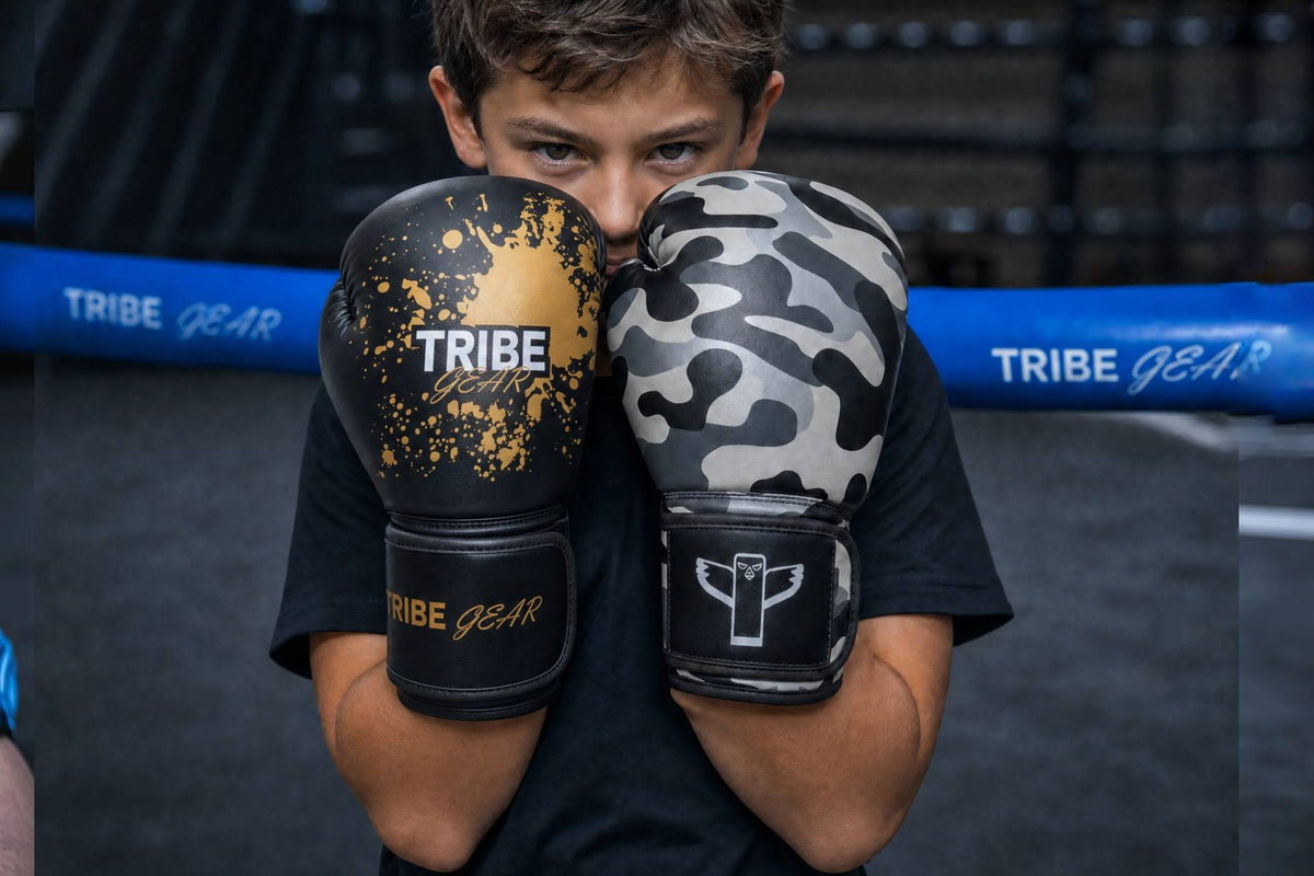 Kinder Bokshandschoenen – Veilig & Comfortabel Trainen | Tribe Gear