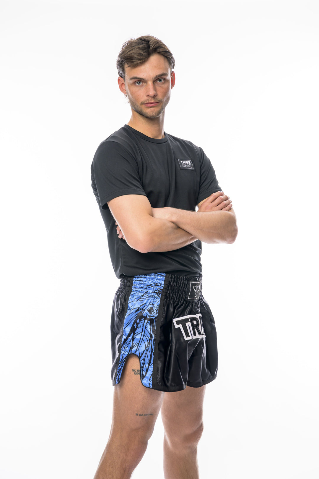 Statement Short Blauw