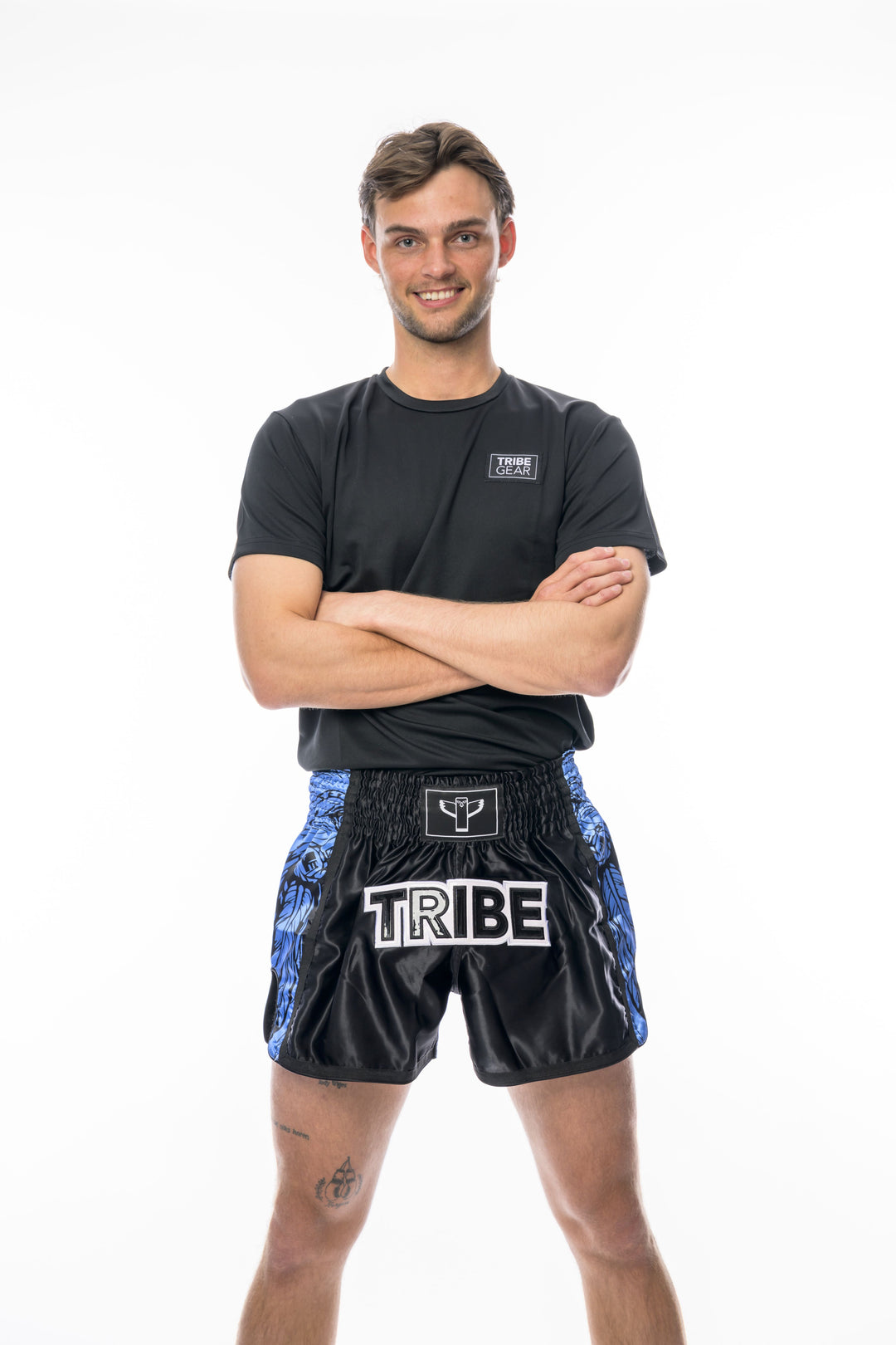 Statement Short Blauw