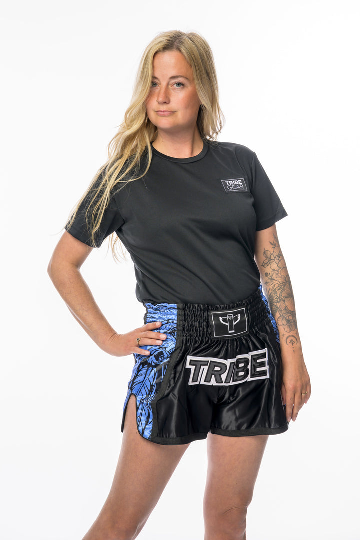 Statement Short Blauw