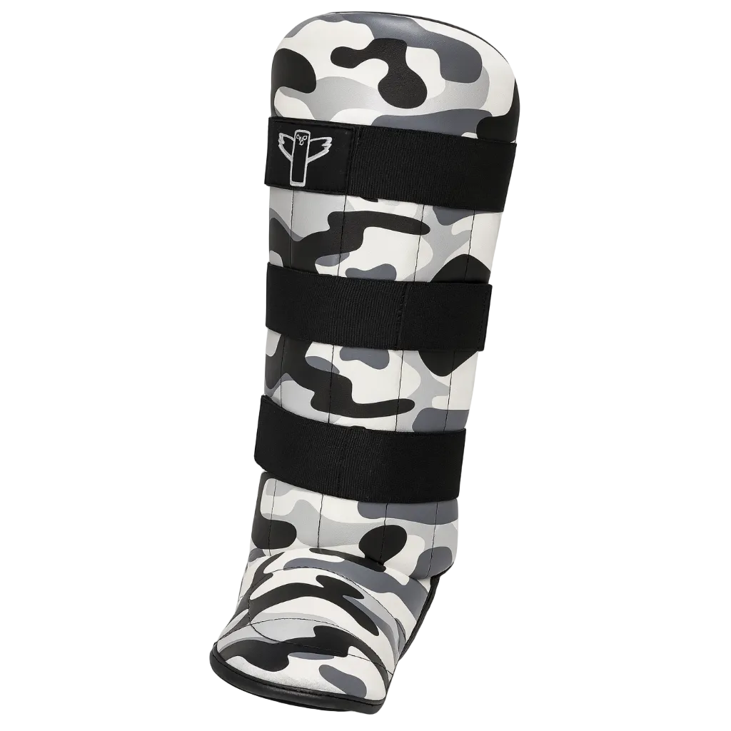 TribeGear kinder scheenbeschermers camo editie voor kickboksen en thaiboksen