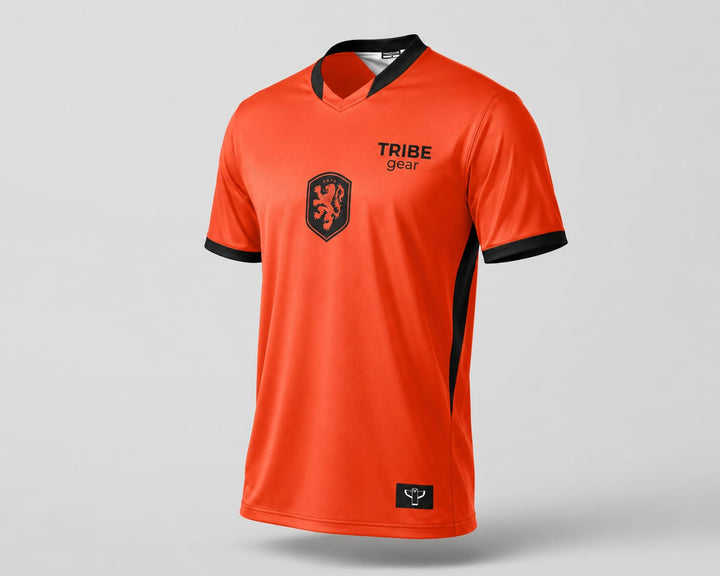 Oranje Shirt – Sportshirt Kickboksen & Training | Tribe Gear