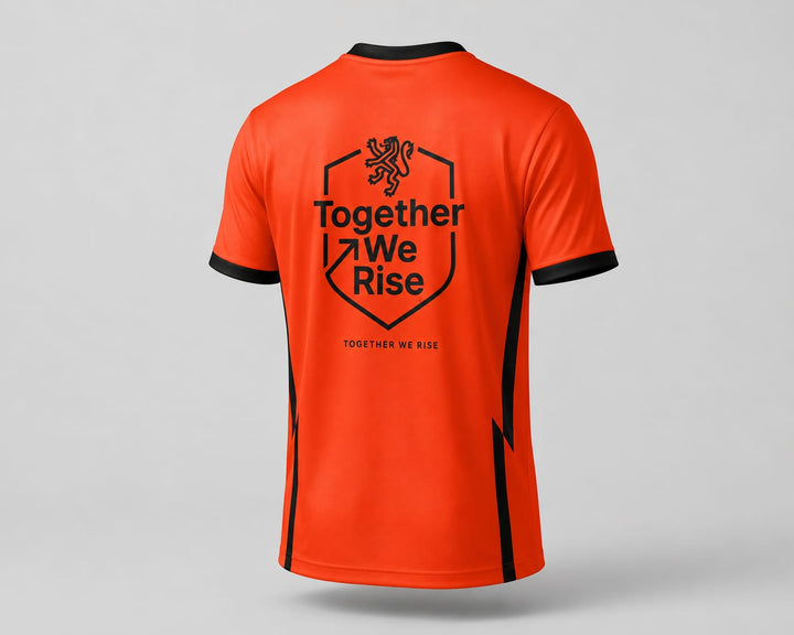 Oranje Shirt – Sportshirt Kickboksen & Training | Tribe Gear